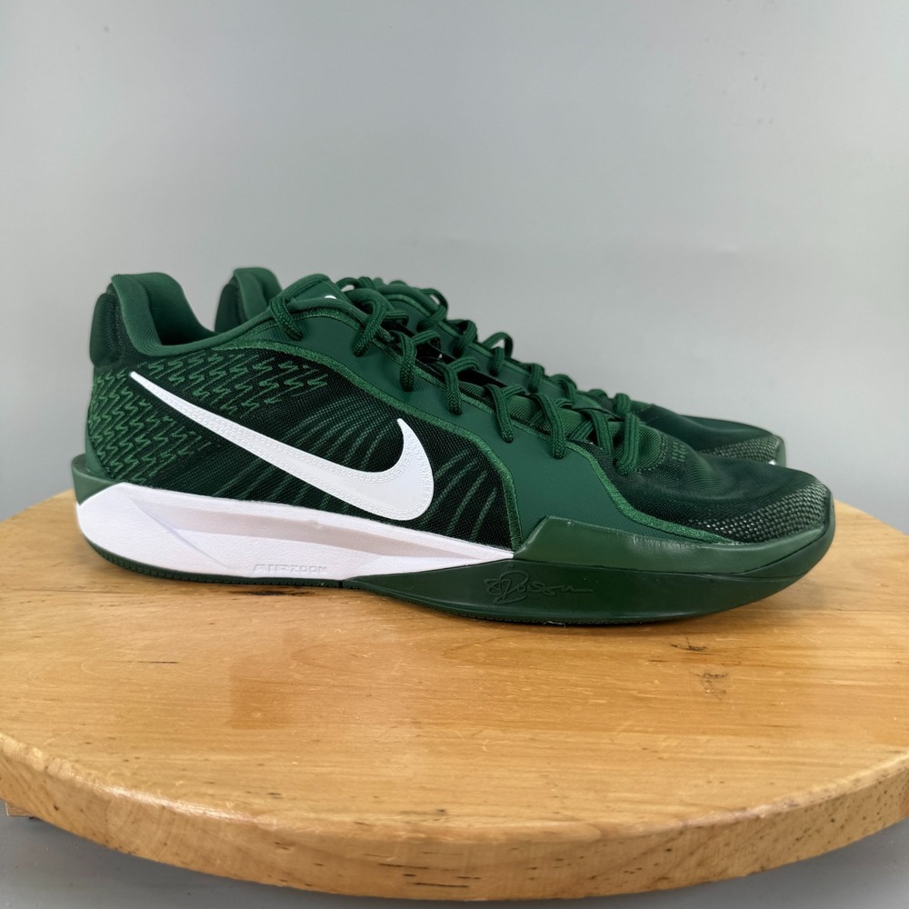 Womens 14.5 / Mens 13 - Nike Sabrina 2 TB Basketball Shoes Gorge Green White NEW